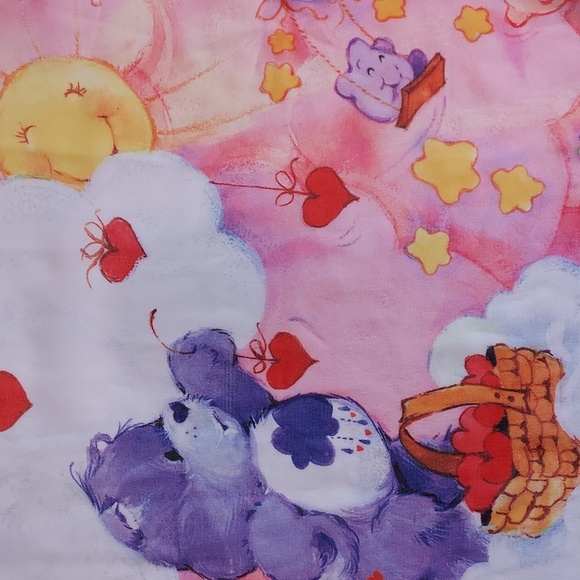 Iron Fist x Care Bears Pastel Pink Rainbow Sheer Open Back Long Sleeve Top L - Picture 6 of 8